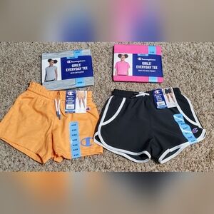 Champion Girls' Everyday Tee and Shorts Set